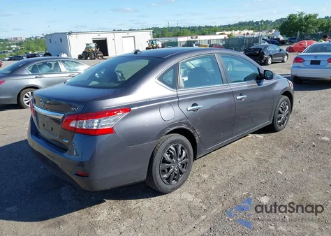 2014 Nissan Sentra Sv from USA, damaged, VIN 3N1AB7AP0EY247988